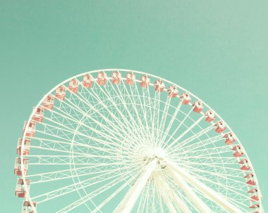 Vintage pastel dönme dolap