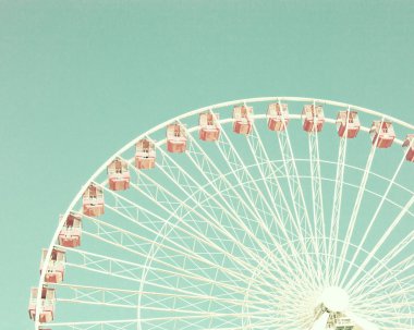 Vintage pastel dönme dolap