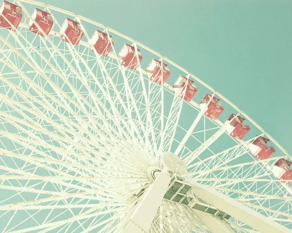 Vintage pastel Ferris Wheel — Stock Photo, Image