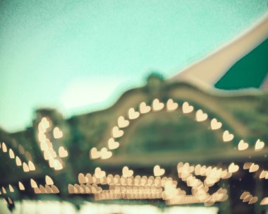 Atlıkarınca bokeh