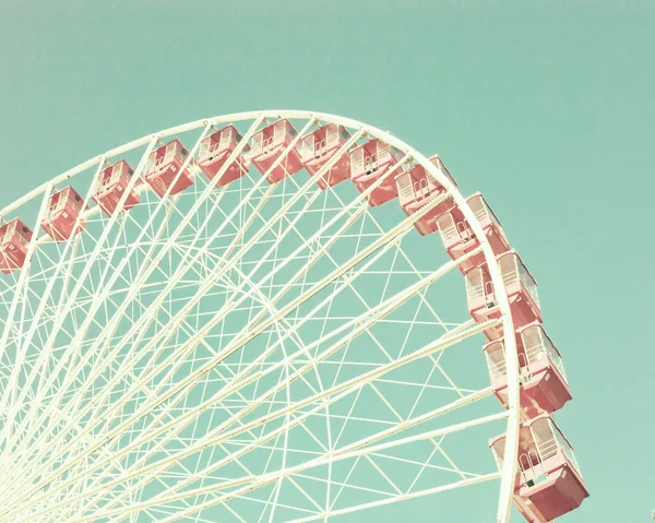 Vintage pastel Ferris Wheel — Stock Photo, Image