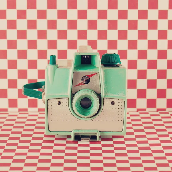 Turquoise Retro Camera