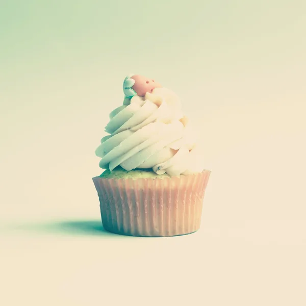 Zoete smakelijke cupcake — Stockfoto