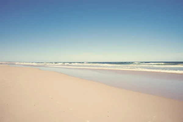 Lege zomer strand — Stockfoto