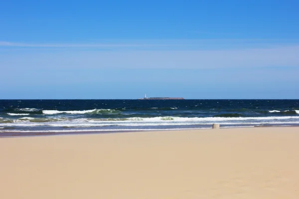 Spiaggia estiva vintage — Foto Stock