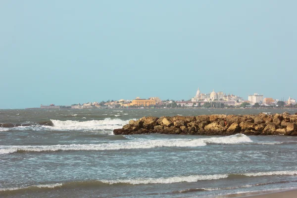 Spiaggia estiva vintage — Foto Stock