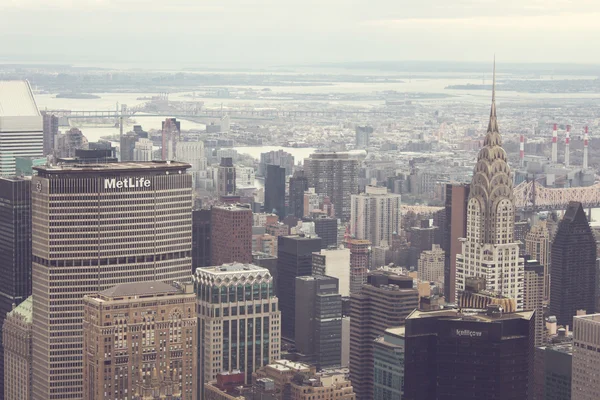 Construção de Metlife e Chrysler Building — Fotografia de Stock