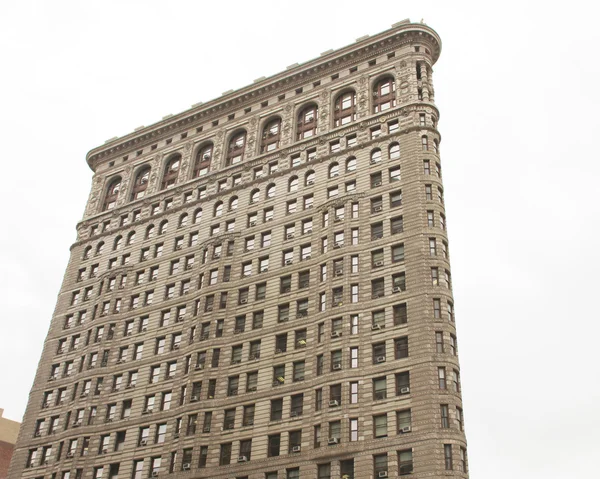 Seitenansicht des Flatiron-Gebäudes — Stockfoto