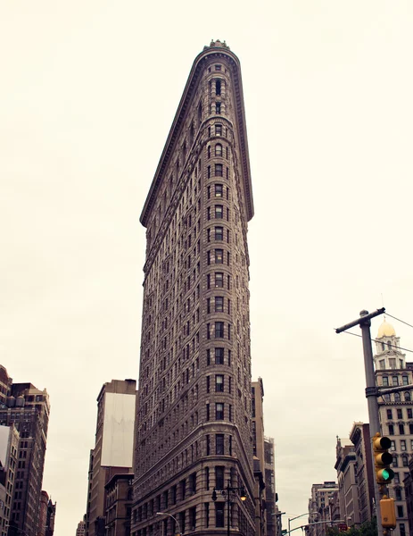 Flatiron Building from the street — Stock Photo, Image