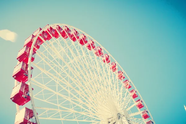Roda gigante durante o Carnaval de Verão — Fotografia de Stock
