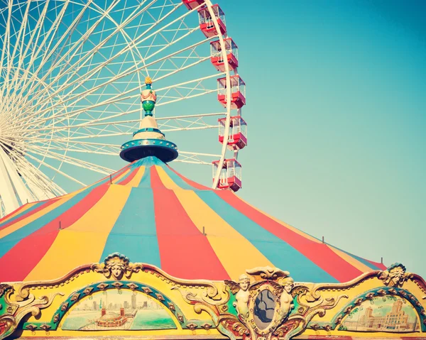 Carrousel duiing Carnaval d'été — Photo