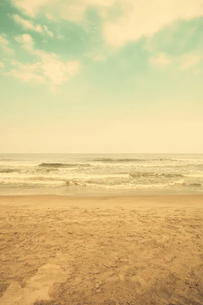 复古海滩景观 — 图库照片