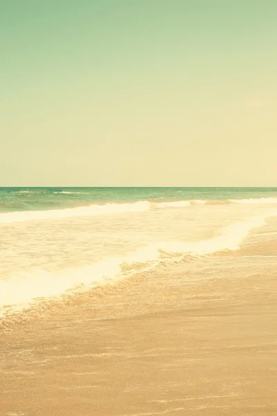 Retro Beach paesaggio — Foto Stock