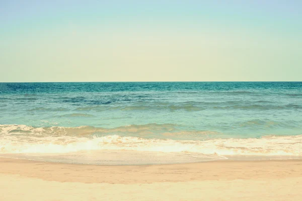 Retro Beach landscape — Stock Photo, Image