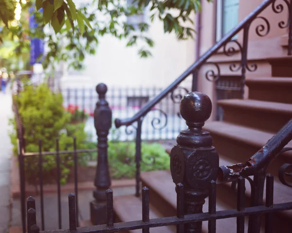 Brooklyn Heights fences — Stock Photo, Image