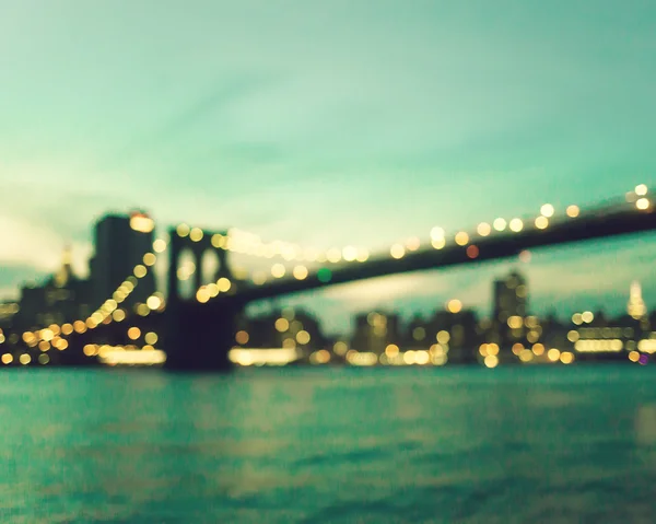 Brooklyn Bridge lumières — Photo