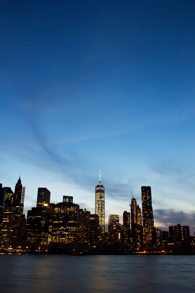 Skyline van Manhattan — Stockfoto