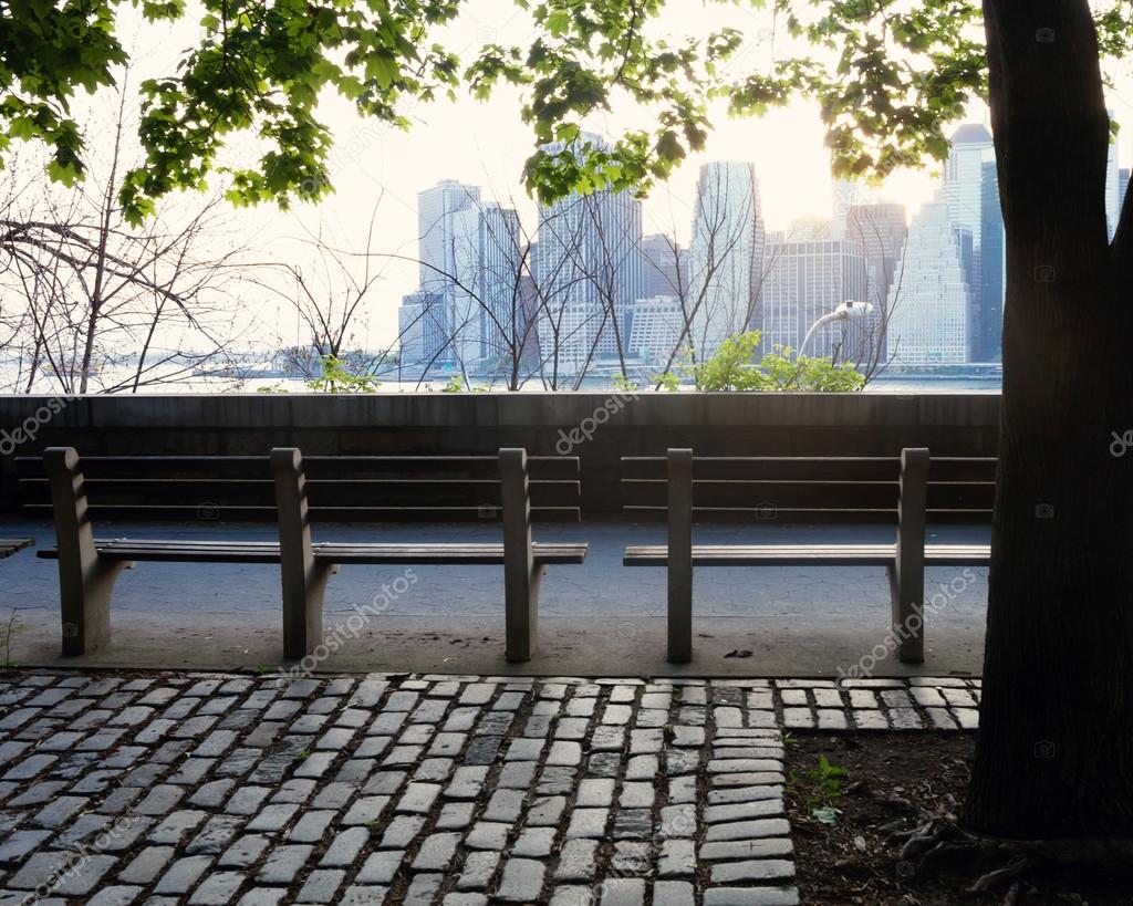 Brooklyn heights benches