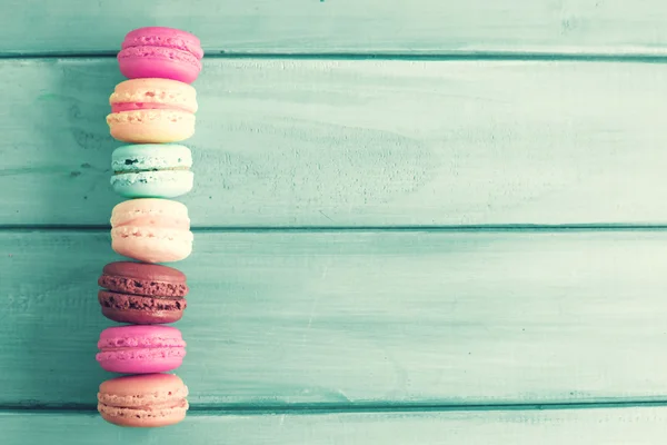 Tower of macaroons — Stock Photo, Image