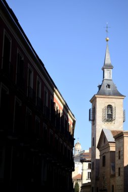 San Gines kilise campanile, Madrid, İspanya
