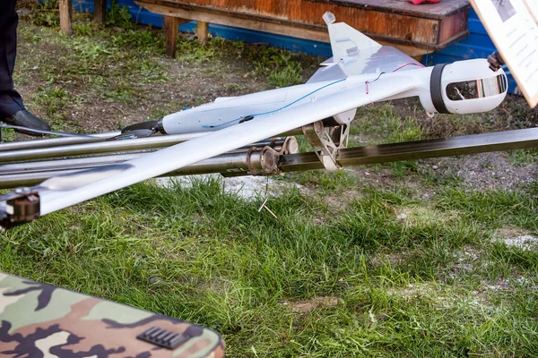 Abakan Rússia Agosto 2018 Equipamento Drones Polícia Militar — Fotografia de Stock