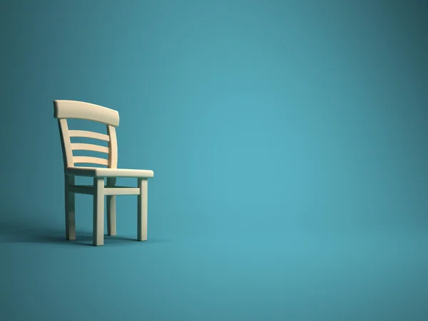 Jediná židle — Stock fotografie