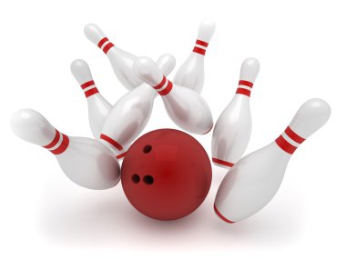 Bowling topu iğne çökmesini