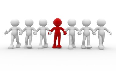 İnsan karakteri liderlik ve takım