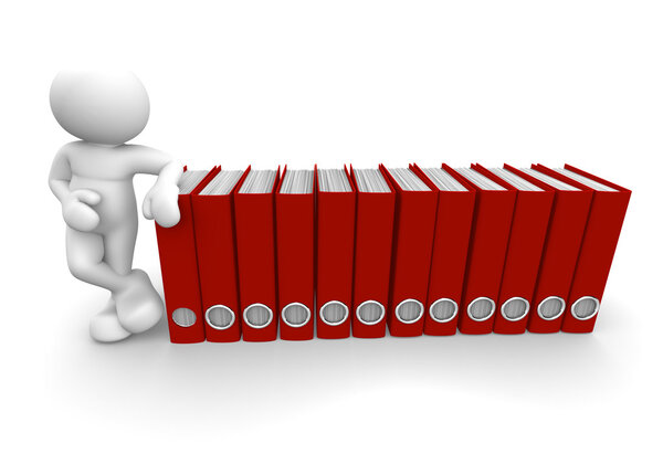 Папки с персонажами и архивами
