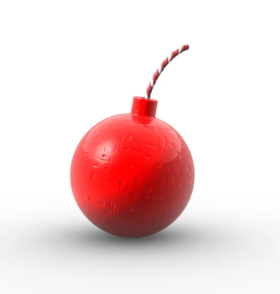 Red bomb — Stock Photo, Image