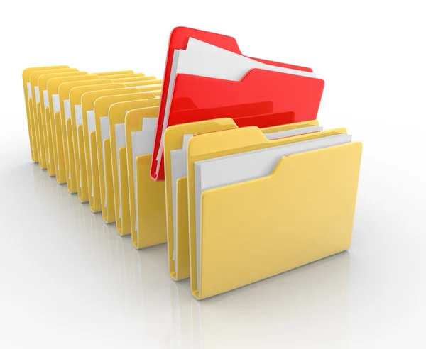 Office folders — Stock Photo, Image