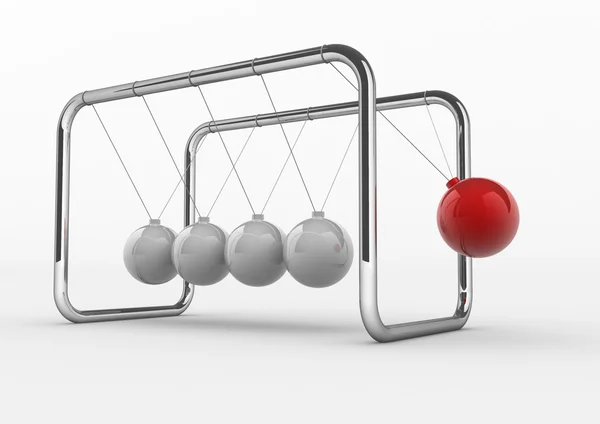 Newton cradle — Stock Photo, Image