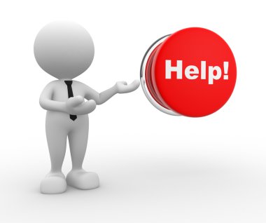 Kişi ve word yardım düğmesiyle