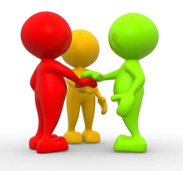 Три человечка для презентации