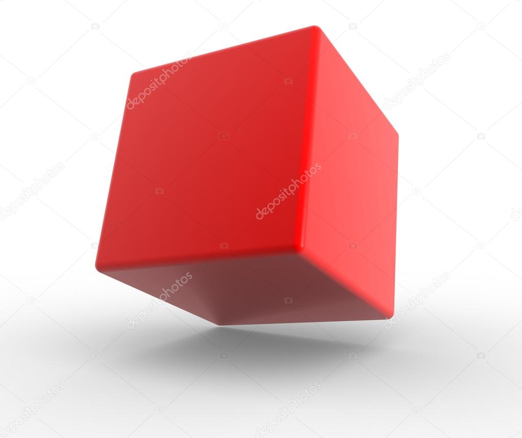 red cube
