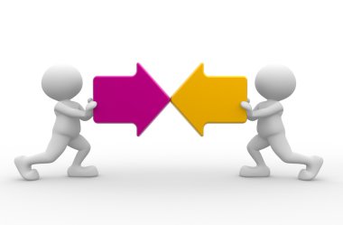 İki ok ile erkekler