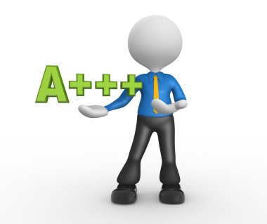 Kişi ve bir artı işareti artı artı