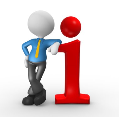 Kişi ve bilgi simgesi