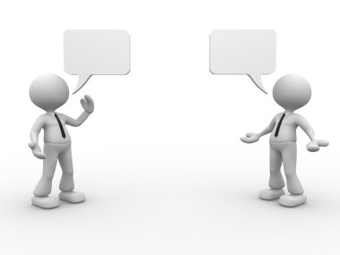 Erkekler birlikte söz