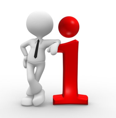 Kişi ve bilgi simgesi