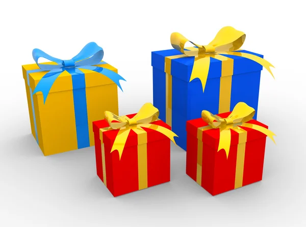 Scatole regalo — Foto Stock