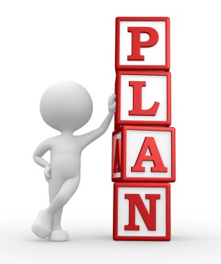 Küpleri ve Plan kelimesini kişi