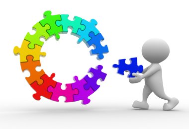 Bulmacanın son parçaları olan kişi