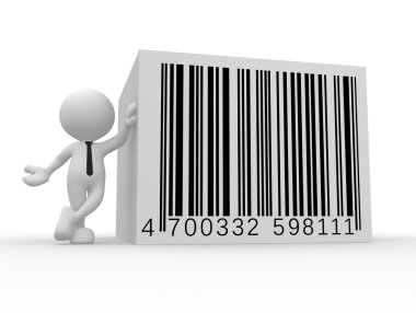 Bir barkod ile işadamı