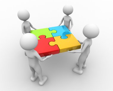 Bulmacanın parçası olan kişi