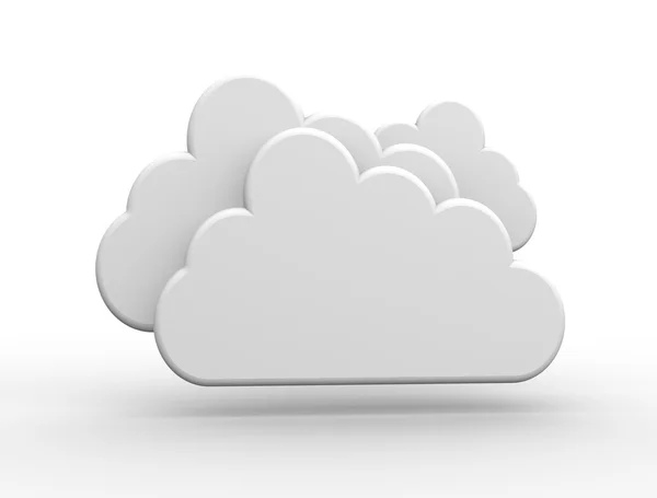 Icono de nube — Foto de Stock