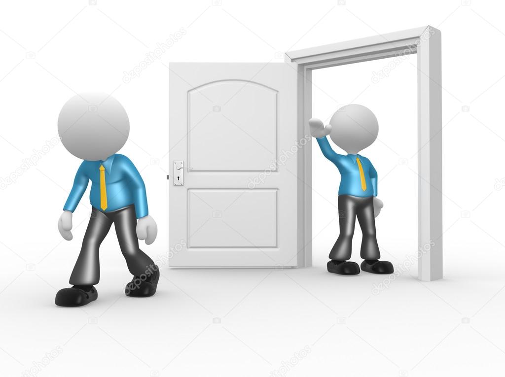 Person kicked out door Stock Photo by ©orlaimagen 62066085