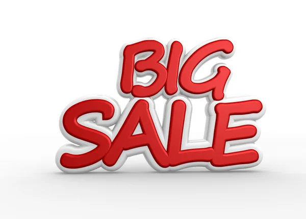 Text big sale — Stock Photo, Image