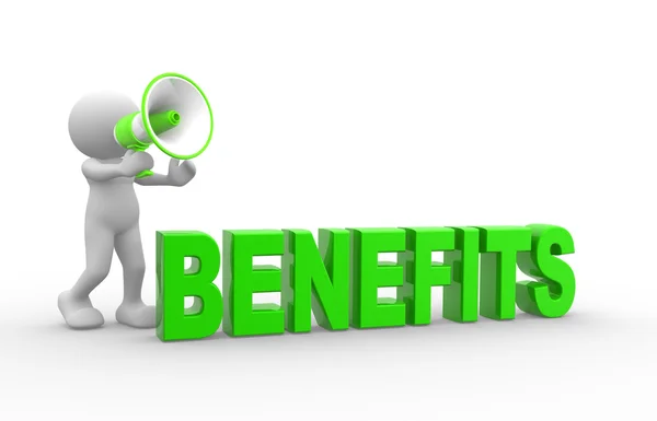 Benefites — Stock Photo, Image