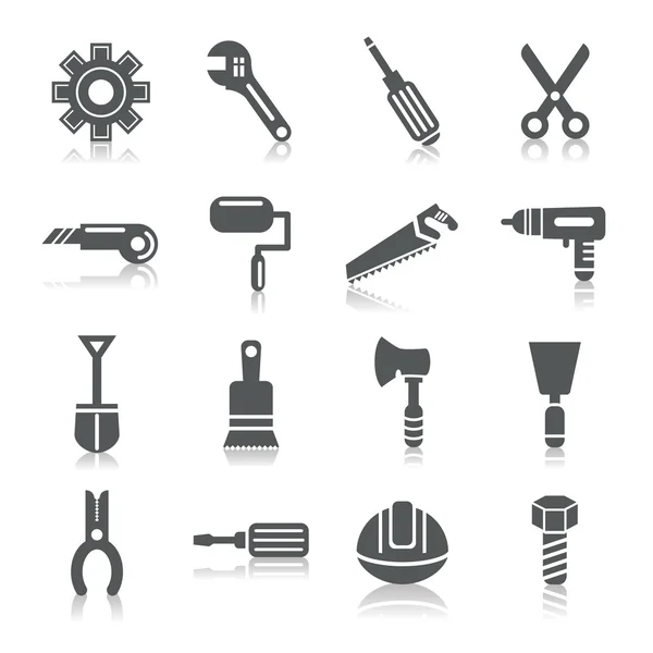 Construction Tools Collection — Stock Vector